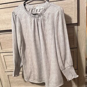 Chic Women's Blouse in Classic Gray